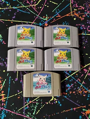 Lot 5 Hey You Pikachu 64 N64 Japan Import  • $19.95