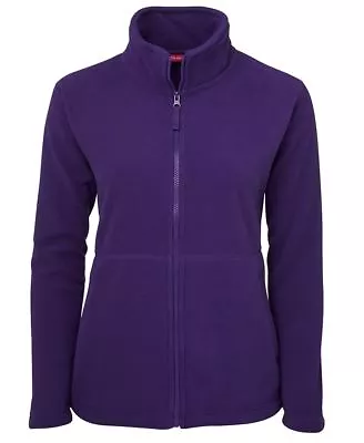 $32.85 • Buy Jb's Wear Ladies Full Zip Polar Fleece Jacket Low Pill Front Pockets Urban Fit