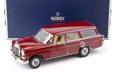 1:18 NOREV Mercedes 200 Universal 1966 Dark Red • $117.27