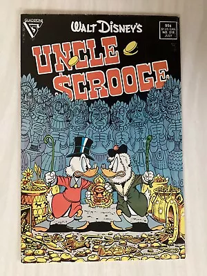 UNCLE SCROOGE #219 - July 1987 - FIRST DON ROSA SCROOGE ART - THE SON OF THE SUN • $29.98