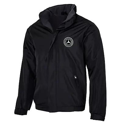 Mercedes Benz Waterproof Windproof Hooded Fleece Lined Jacket Regatta Dover • £39.99