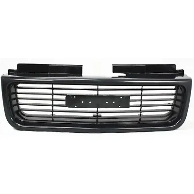 Grille For 98-2004 GMC Sonoma 98-2005 Jimmy Textured Black Plastic • $41.77