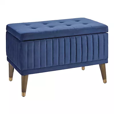 FIRST HILL FHW Microfiber Upholstered Ottoman Bench With Shoe StorageVenecian B • $163.15