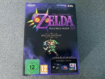 The Legend Of Zelda Majora's Mask 3d Special Edition Nintendo 3ds • £89.99