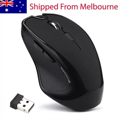 $10.99 • Buy New Wireless Optical Mouse USB Receiver 2.4 GHz Gaming Mice For PC Laptop