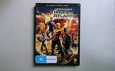 $7.10 • Buy DVD (Region 4) - Justice League Throne Of Atlantis - Free Postage