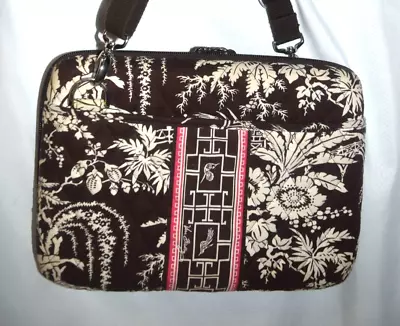 Vera Bradley Hard Shell Brown Floral Pattern Kindle IPad Tablet CASE • $15