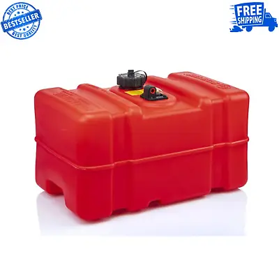 $117.99 • Buy Marine Boat Fuel Tank Gas Can Storage Tall Profile Container Portable 12 Gallon