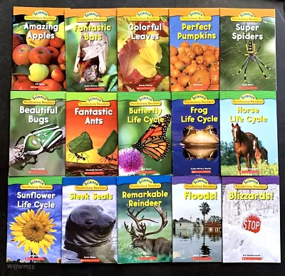 15 Lot  SCIENCE VOCABULARY READERS  Life Cycles  Insects  Animals  Scholastic • $19.99