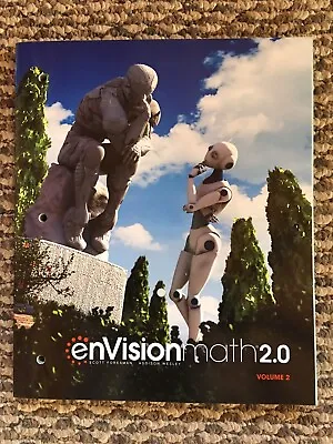 8th EnVision Math 2.0 Volume 2 Grade 8 Student Book Common Core Pearson 2017 • $8