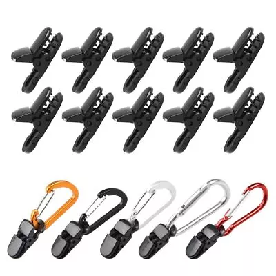 Anchor Tent Hike Parts Tighten Tool Trap Jaw Grip Tarp Clip Awning Canopy Clamp • $7.23