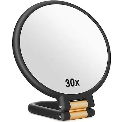 Sifolo 30X Magnifying Mirror Travel Hand Mirrors With Handle - Double Side Hand • $12.52