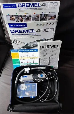 £110 • Buy Dremel 4000-45 Multi Power Tool With Flexi Shaft & 45 Piece Accessory Kit NEW
