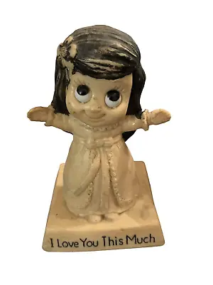 Vintage 1970s R & W Berries Co Statue Figurine “I Love You This Much” 9125 • $9.99