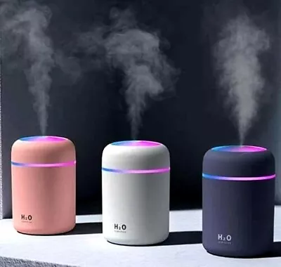 3 Colour High LED Light 200ml/300ml Air Diffusers Ultrasonic Aroma Essential Oil • $30