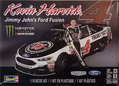 Revell #4 Kevin Harvick Jimmy John's Fusion 1:24 Scale Model Kit Vintage • $50