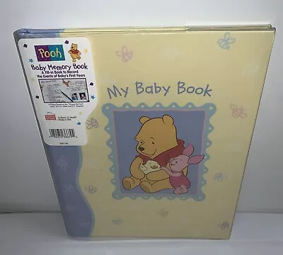 Vintage Winnie The Pooh Baby's JOURNAL And MEMORY PHOTO Book Album • $38.99