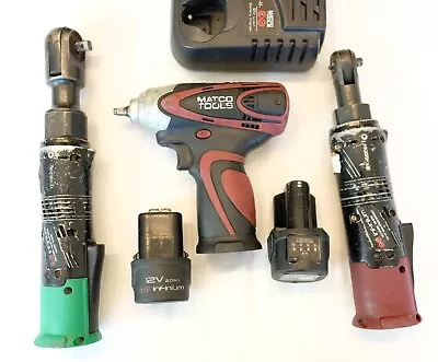 Matco 12V Cordless INFINIUM™ 1/4  & 3/8 Ratchet Set - USED • $435