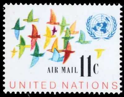 UNITED NATIONS C16 - Birds In Flight  1972 Airmail  (pb73847) • $1