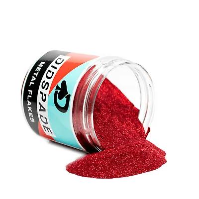 Roulette Red 0.004 Metal Flake - Solvent Resistant Glitter - Car Paint / Epoxy • $17.50