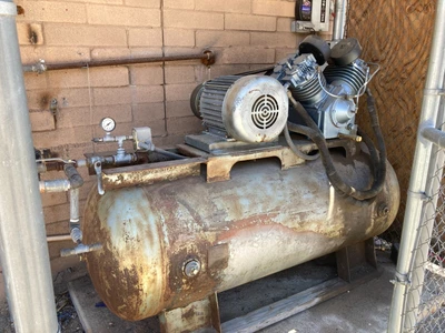 $999.95 • Buy Air Compressor 10HP Gould Motor 200PSI 230/460V 120 Gallon Tank Industrial WORKS