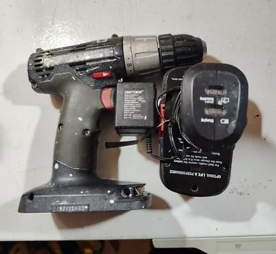 Craftsman C3 19.2v 3/8  Variable Speed Keyless Chuck Drill With Battery And... • $40