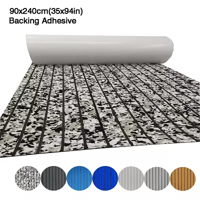 EVA Foam Boat Decking Sheet Marine Sea Flooring Carpet Faux Teak Deck • $47.99