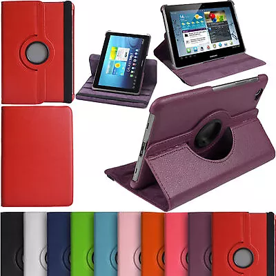 £3.49 • Buy Leather Book Smart Cover For Galaxy Tab 2 10.1 P5110 P5100 Magnetic Flip Case