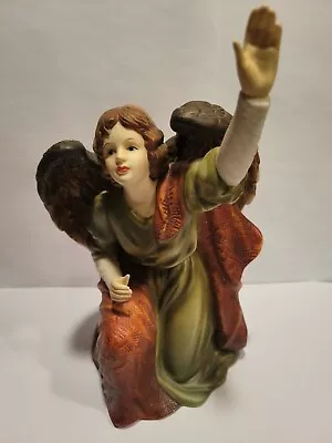 O'Well Hand Painted Porcelain Angel Figurine - 10 Inches Tall • $8.95