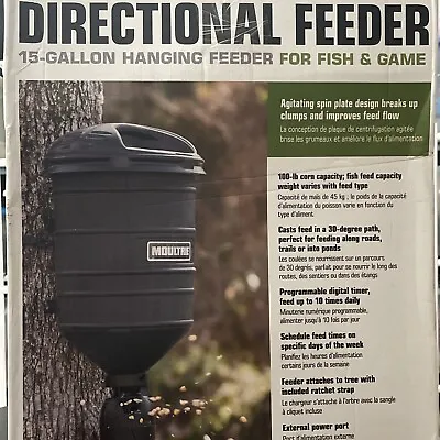 New Moultrie MFG-13076 Hanging Deer Feeder [15 Gallons Directional] • $117.60