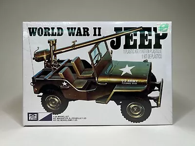 MPC 1/25 World War II JEEP Model Kit - NEW/SEALED • $24.99
