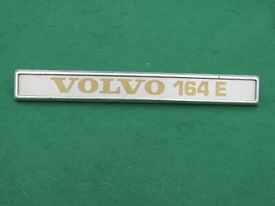 Vintage Metal VOLVO 164 E Emblem W Pins  Driver Quality  • $9.99