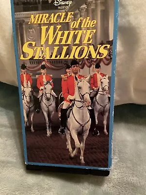 Disney Presents Miracle Of The White Stallions (VHS Tape) Color Rare OOP • $9.99