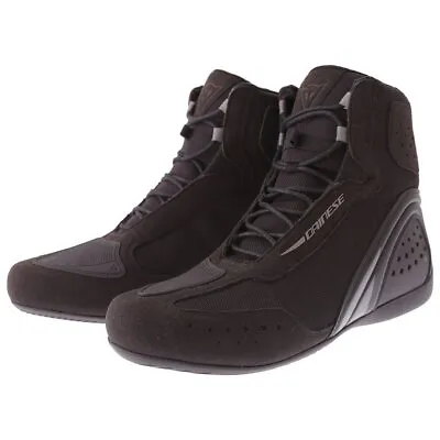 Dainese Motorshoe D1 Air Motorcycle Boots Black Black Anthracite • £89.99