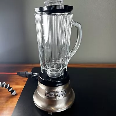 Vintage WARING PRO Blender MBB518 Commercial USA Food Beverage 2 Speed VIDEO! • $79