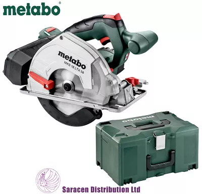 Metabo Mks 18 Ltx 58 Cordless Metal Cutting Circular Saw Body Only - 600771840 • £229