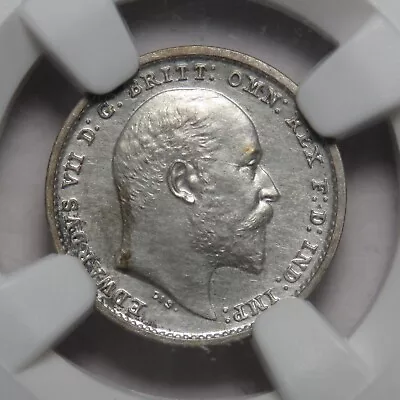 1902 Great Britain 2 Pence Maundy - Matte Proof - NGC PF 61 - .925 Silver • $54.95