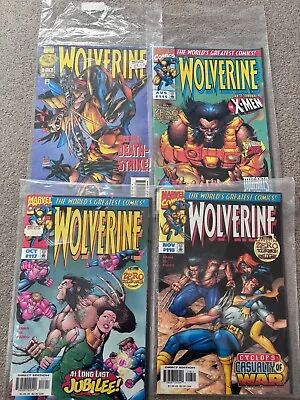 Wolverine 114 115 117 118 4x Marvel Comics Bundle  • £5