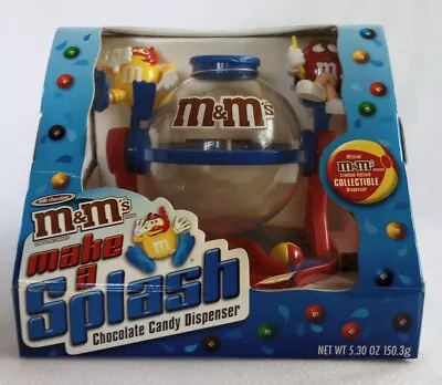 M&M Mars Collectibles Chocolate Candy Dispenser Make A Splash Original Package • $15