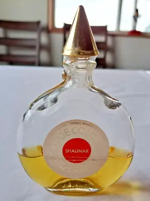 Vintage Shalimar Eau De Cologne Guerlain 3 Fl Oz Bottle Sealed • $45