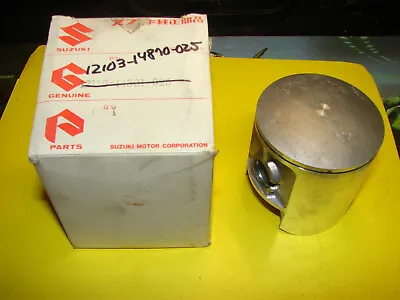 SUZUKI RM250 83-85 NOS Piston OEM 12103-14870-025 Vintage MX RM 250 • $69.95