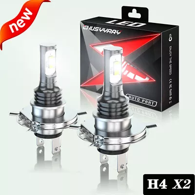 Ultra Bright H4 White LED Headlight Bulb Motorcycle For Honda CBR900RR 1995-1999 • $13.99