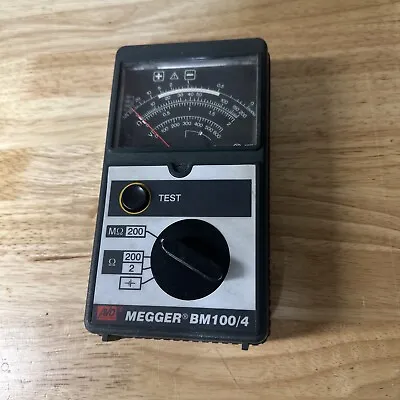 Avo Megger BM100/4 Analogue Insulation Resistance Continuity Tester • $35