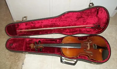 Vintage Copy Of Jacobus Stainer  Violin 4/4 Gemany W/case • $199.99