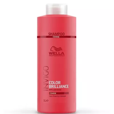 £17.96 • Buy Wella INVIGO Color Brilliance Color Protection Shampoo For Coarse Hair 1000ml