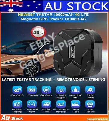 ✅AU TKSTAR TK905 4G 5G GPS Tracker+Remote Voice Listening Anti Lost Car Magnetic • $155