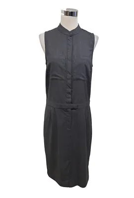 J CREW Grey Wool Lined Dress. Size 4 US 10 AUS. GUC • $17.97