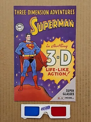 Superman 3-D With Glasses 1997 NM- • $9.99