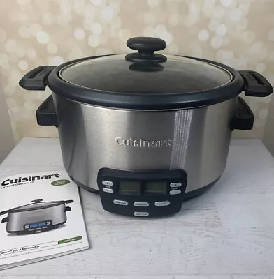 Cuisinart Msc-400 3-in-1 Multi Cooker 4 Quart Stainless Steel • $59.99