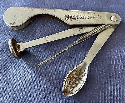 Mastercraft Pipe Tobacco Tamper Pocket Knife Tool Stainless W/box Vintage 1960s • $15.50